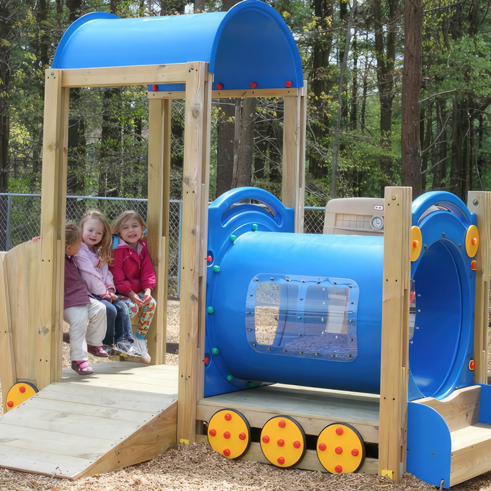 A Sunny Outdoor Playland Keeps Your Child Active & Energized
